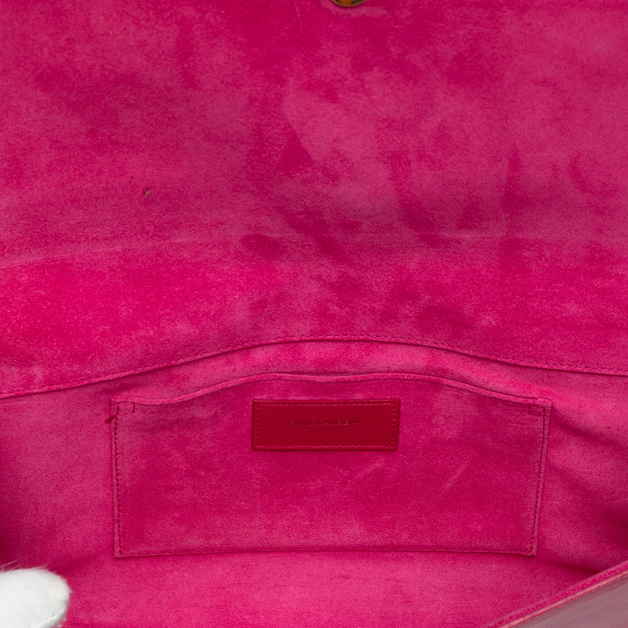 Leather Chyc Ligne Clutch