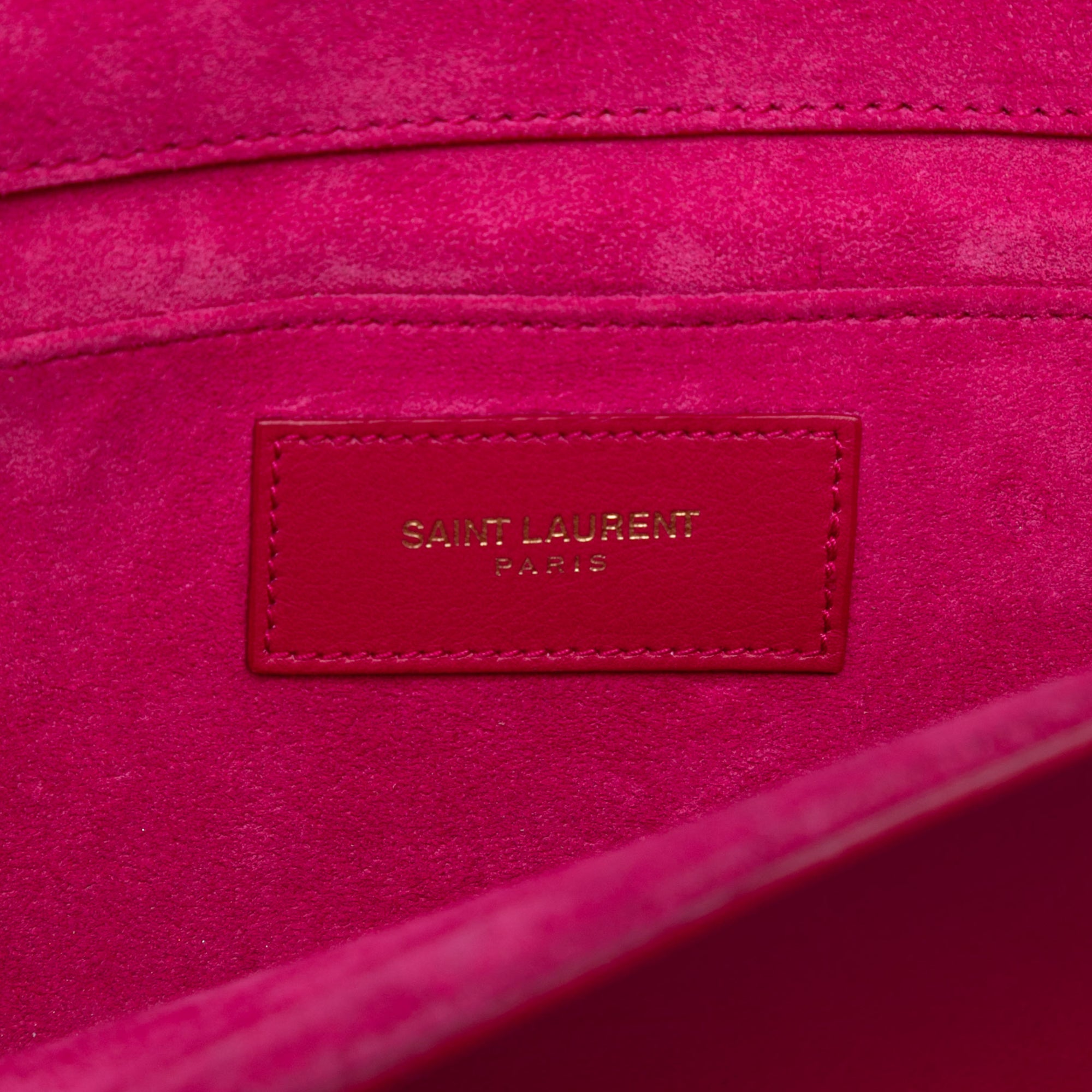 Leather Chyc Ligne Clutch