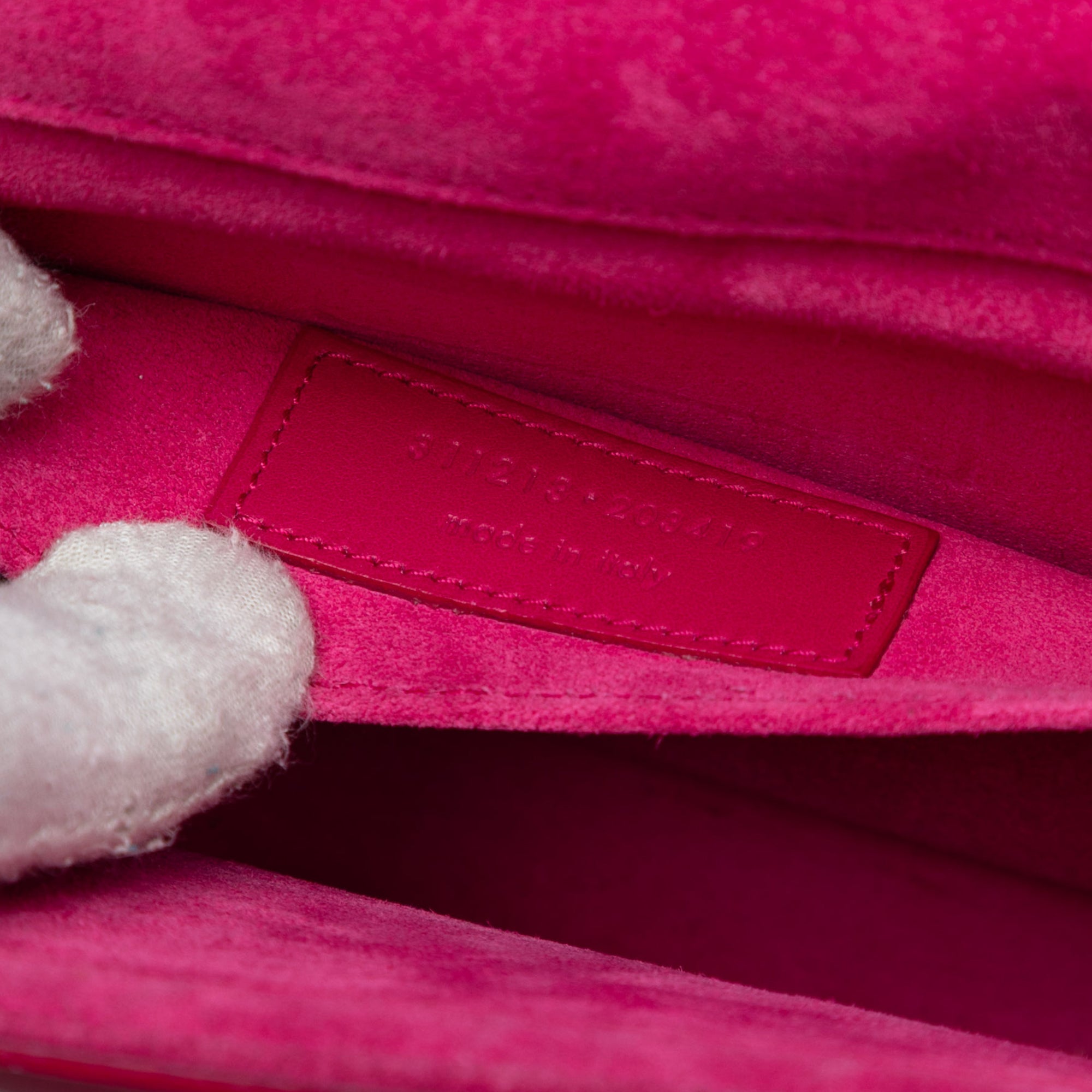 Leather Chyc Ligne Clutch