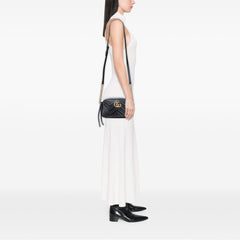 Small GG Marmont Matelasse Leather Crossbody