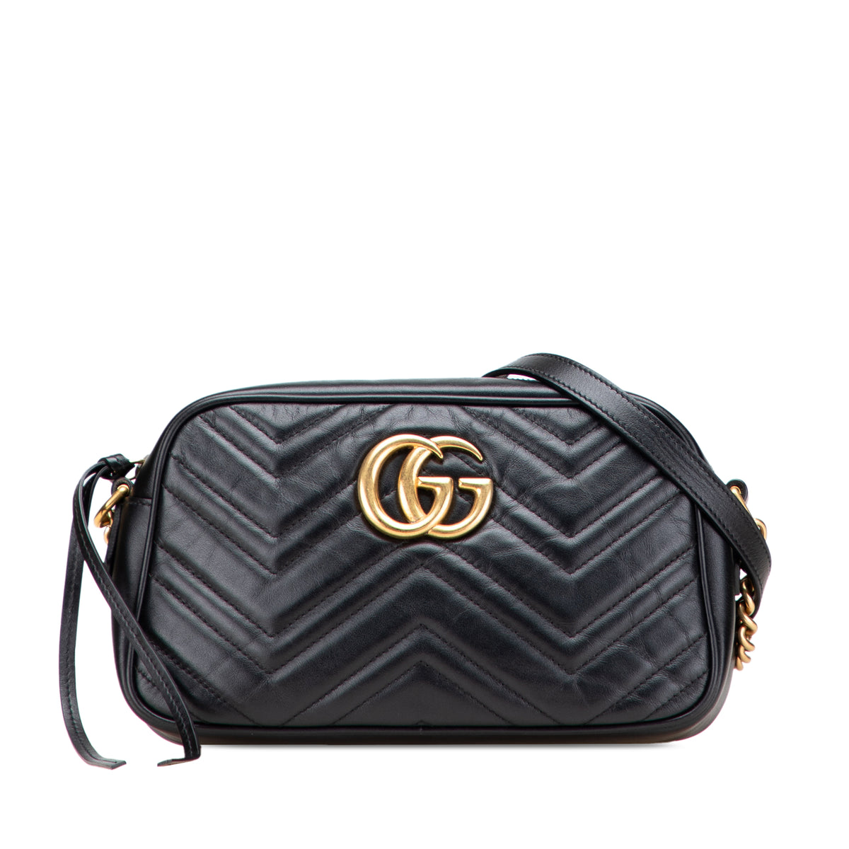 Small GG Marmont Matelasse Leather Crossbody