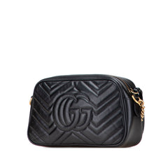 Small GG Marmont Matelasse Leather Crossbody