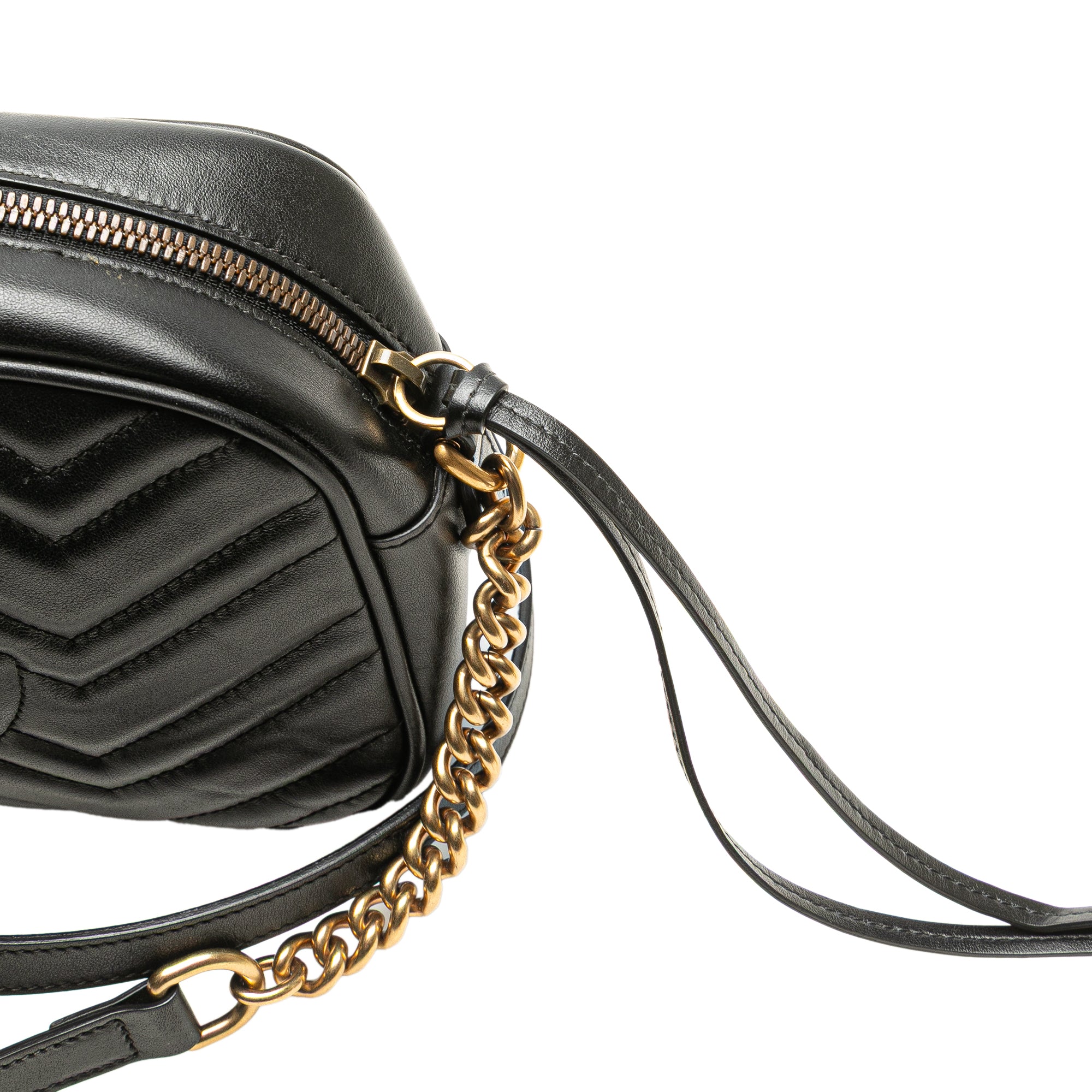 Small GG Marmont Matelasse Leather Crossbody