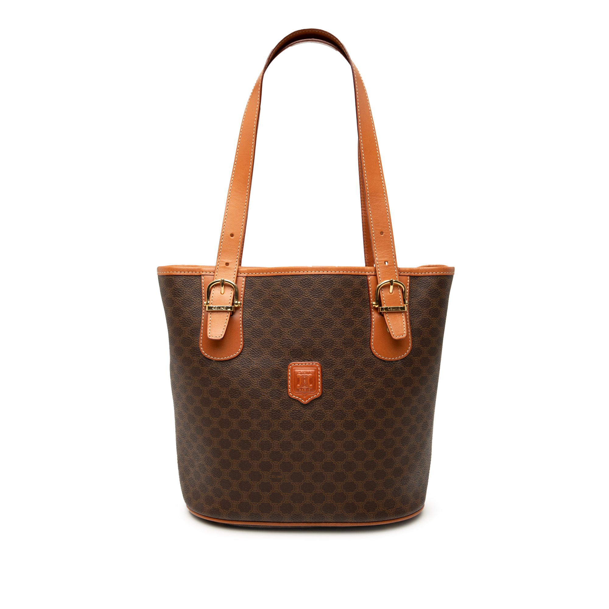Macadam Coated Canvas Tote