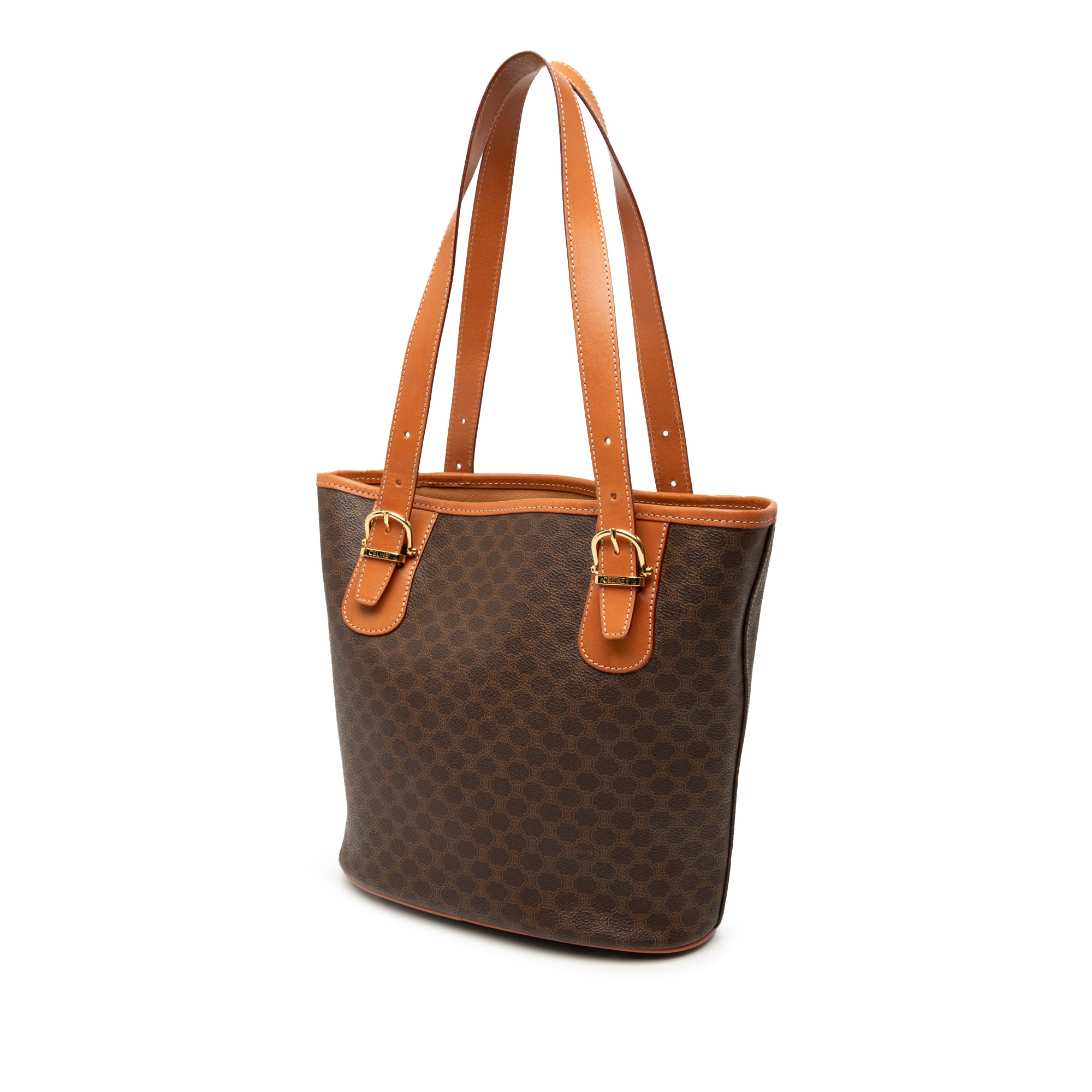 Macadam Coated Canvas Tote