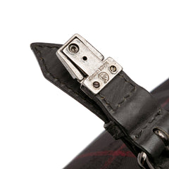 Smoke Check Nylon Messenger Bag