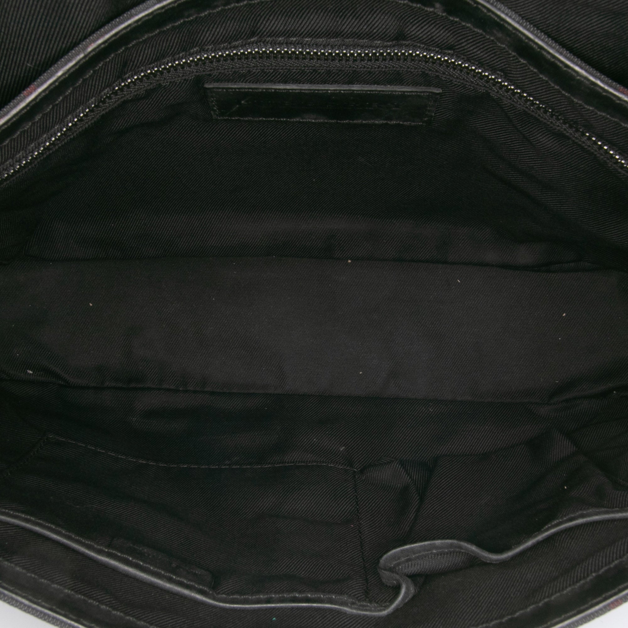 Smoke Check Nylon Messenger Bag