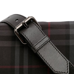 Smoke Check Nylon Messenger Bag