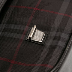 Smoke Check Nylon Messenger Bag