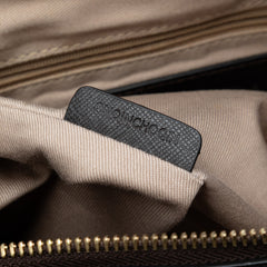 Haymarket Check Coated Canvas Top Handle Bag