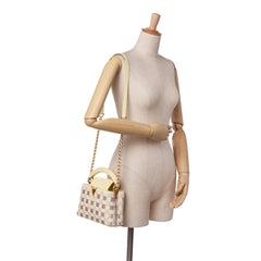 Smooth Calfskin Beaded Mini Capucines