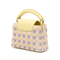 Smooth Calfskin Beaded Mini Capucines