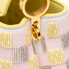 Smooth Calfskin Beaded Mini Capucines