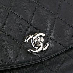 Quilted Calfskin Curvy Flap