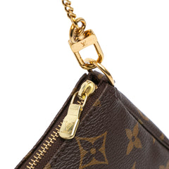 Monogram Giraffe Christmas Mini Pochette Accessoires