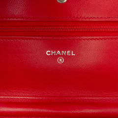 CC Quilted Lambskin Wallet on Chain