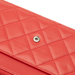 CC Quilted Lambskin Wallet on Chain