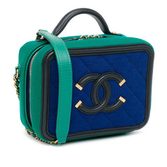 Small Jersey CC Filigree Vanity Case