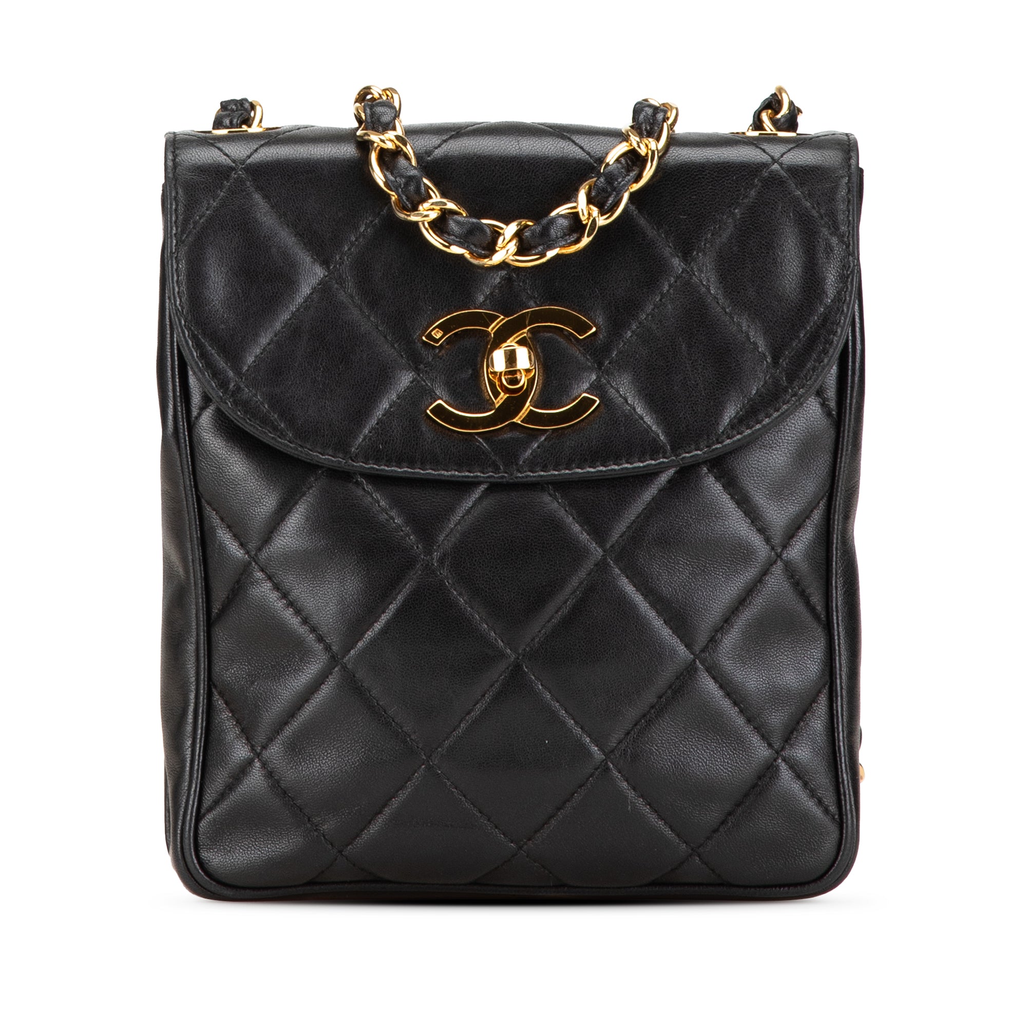 CC Quilted Lambskin Crossbody