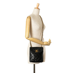 CC Quilted Lambskin Crossbody