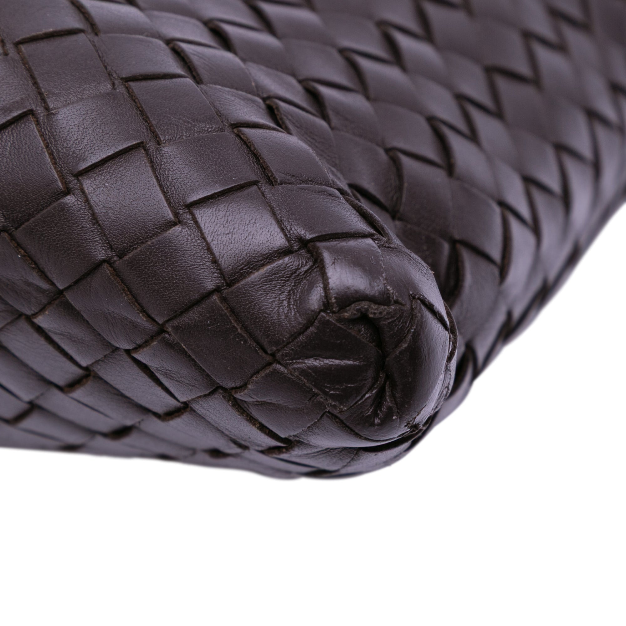Leather Intrecciato Crossbody