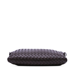 Leather Intrecciato Crossbody