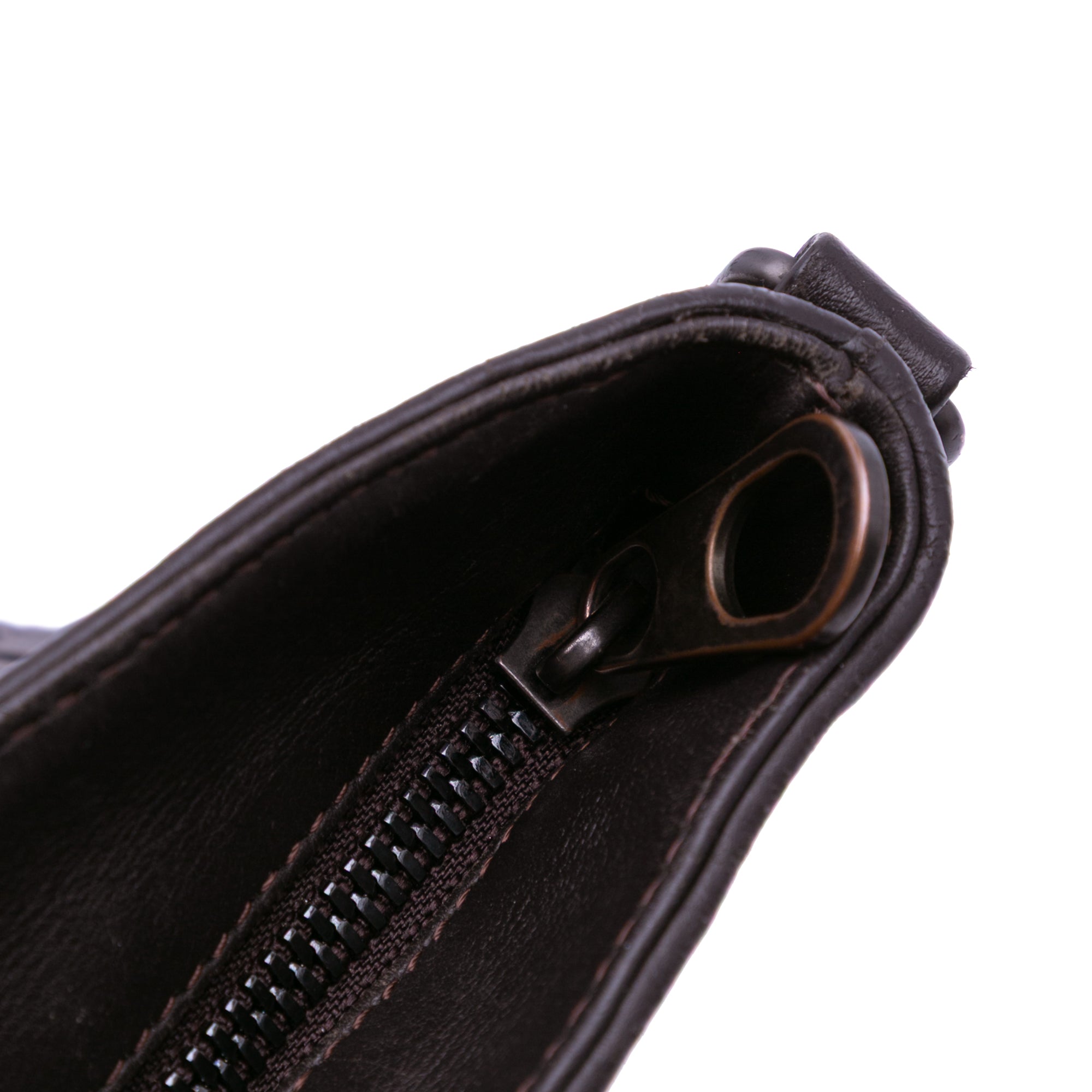 Leather Intrecciato Crossbody