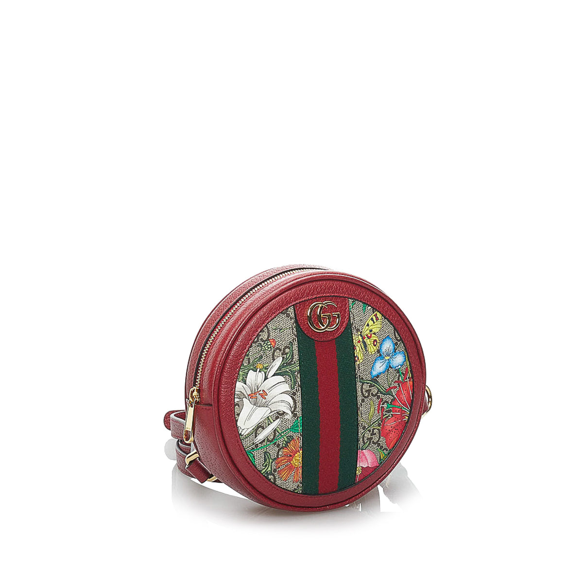 GG Supreme Flora Ophidia Round Backpack_1