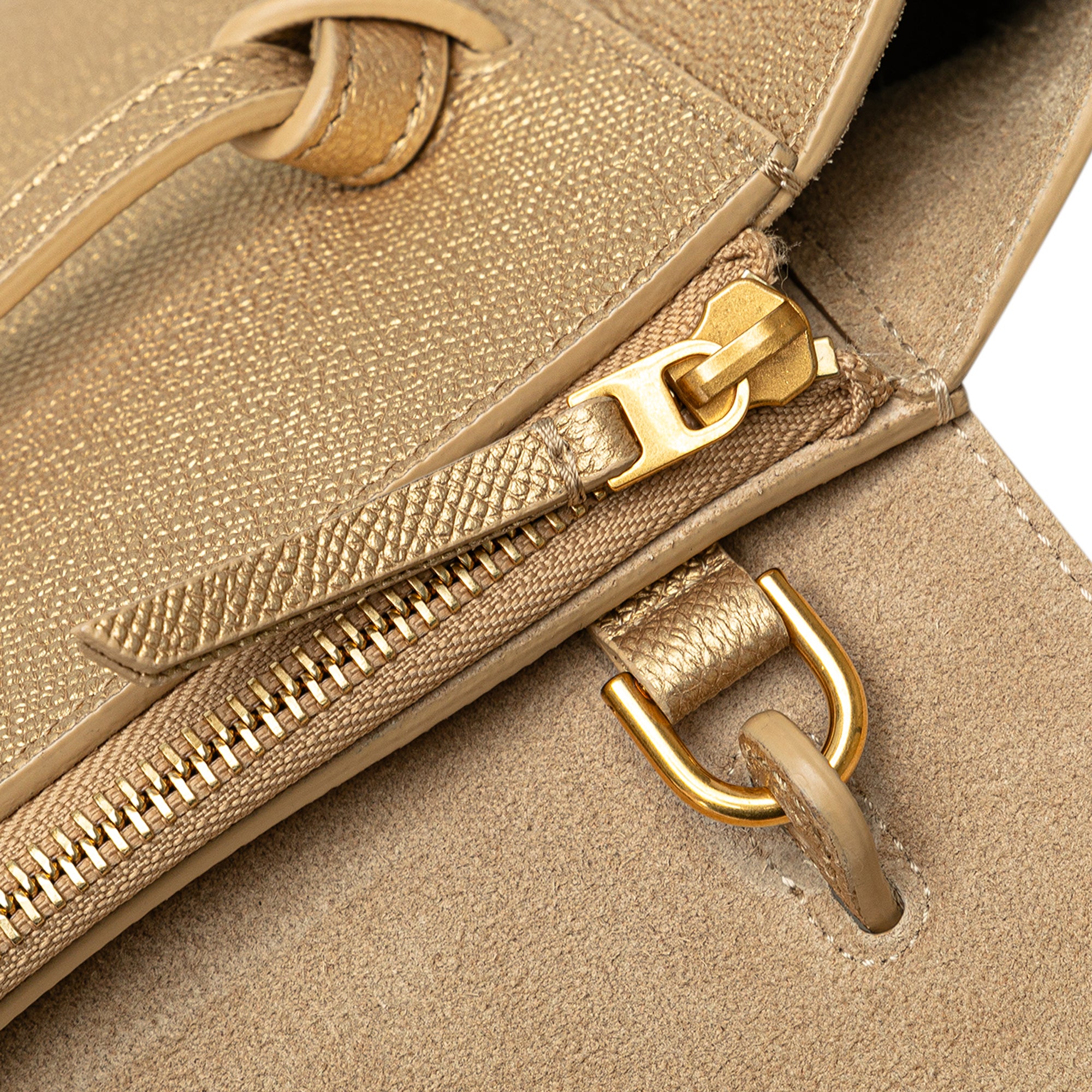 Micro Leather Belt Satchel