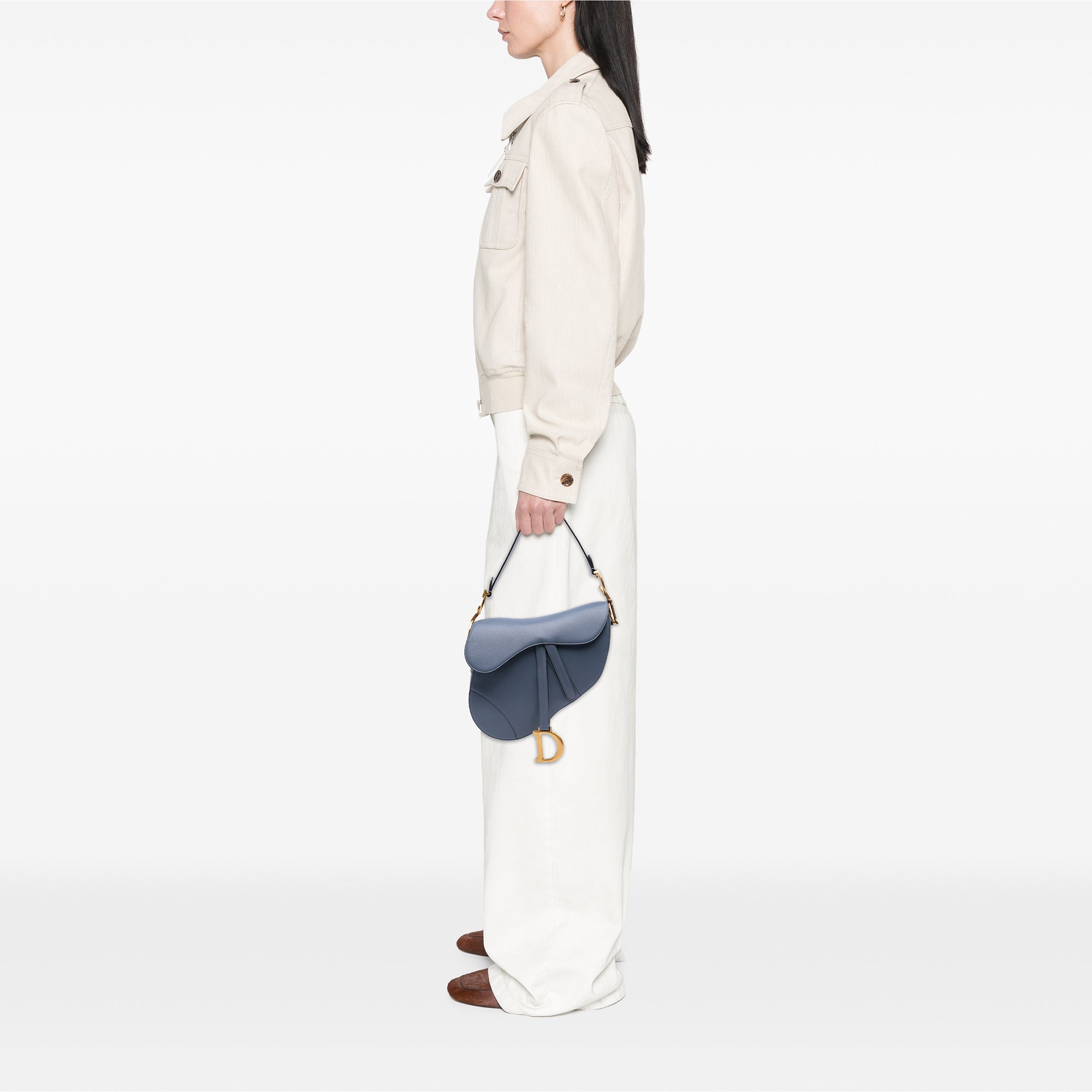 Goatskin Saddle Bag