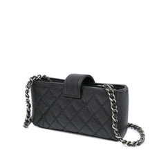 Mini Reissue 2.55 Quilted Calfskin Lucky Charms Clutch on Chain