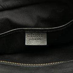 Nano Tricolor Canvas and Leather Luggage Tote