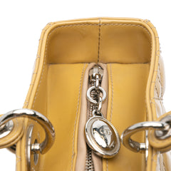 Large Patent Cannage Lady Dior