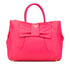 Tessuto Fiocco Bow Tote