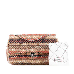 Medium Classic Tweed Double Flap