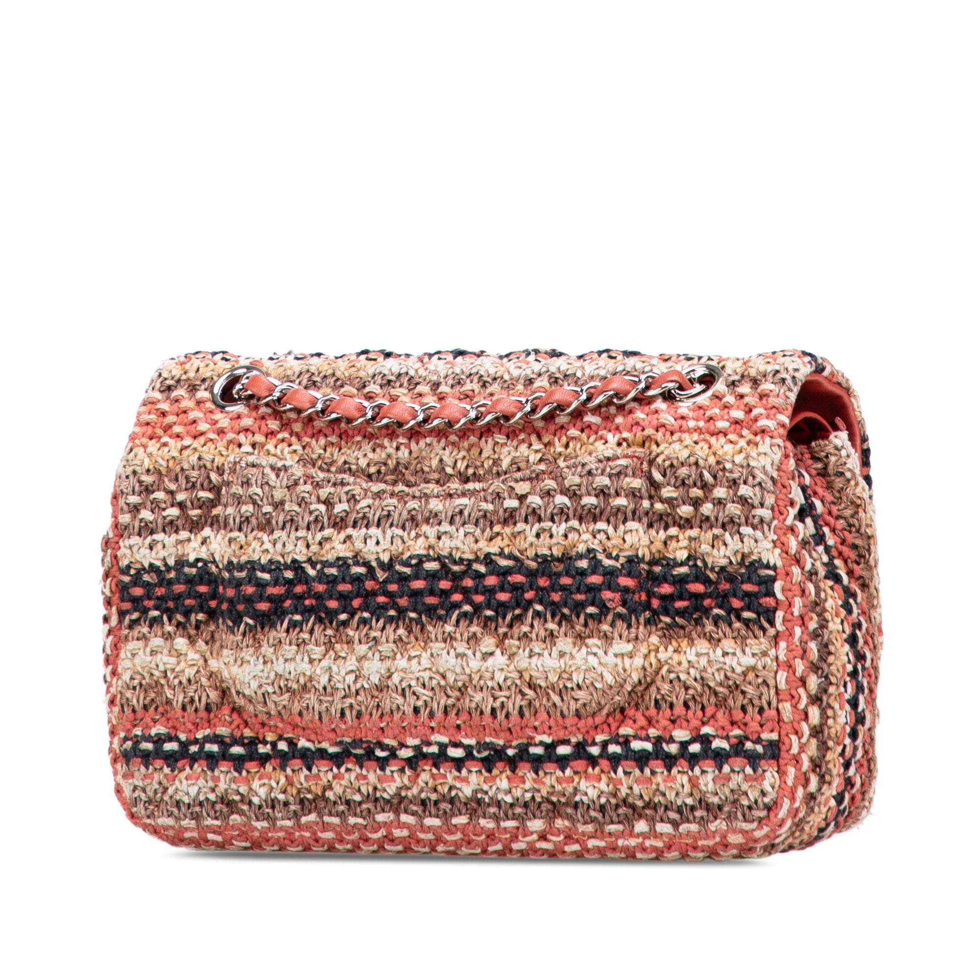 Medium Classic Tweed Double Flap