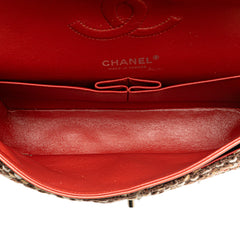 Medium Classic Tweed Double Flap