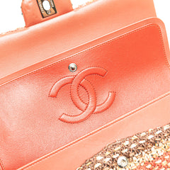 Medium Classic Tweed Double Flap
