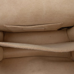 Small Scalloped Leather Kan I Crossbody