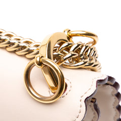 Small Scalloped Leather Kan I Crossbody