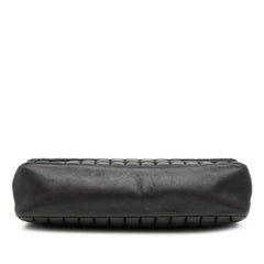 Chocolate Bar Iridescent Calfskin Bubble Flap