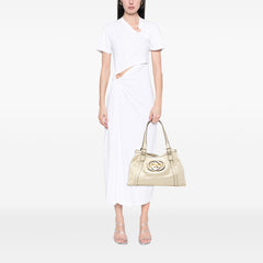 Leather Dialux Britt Tote