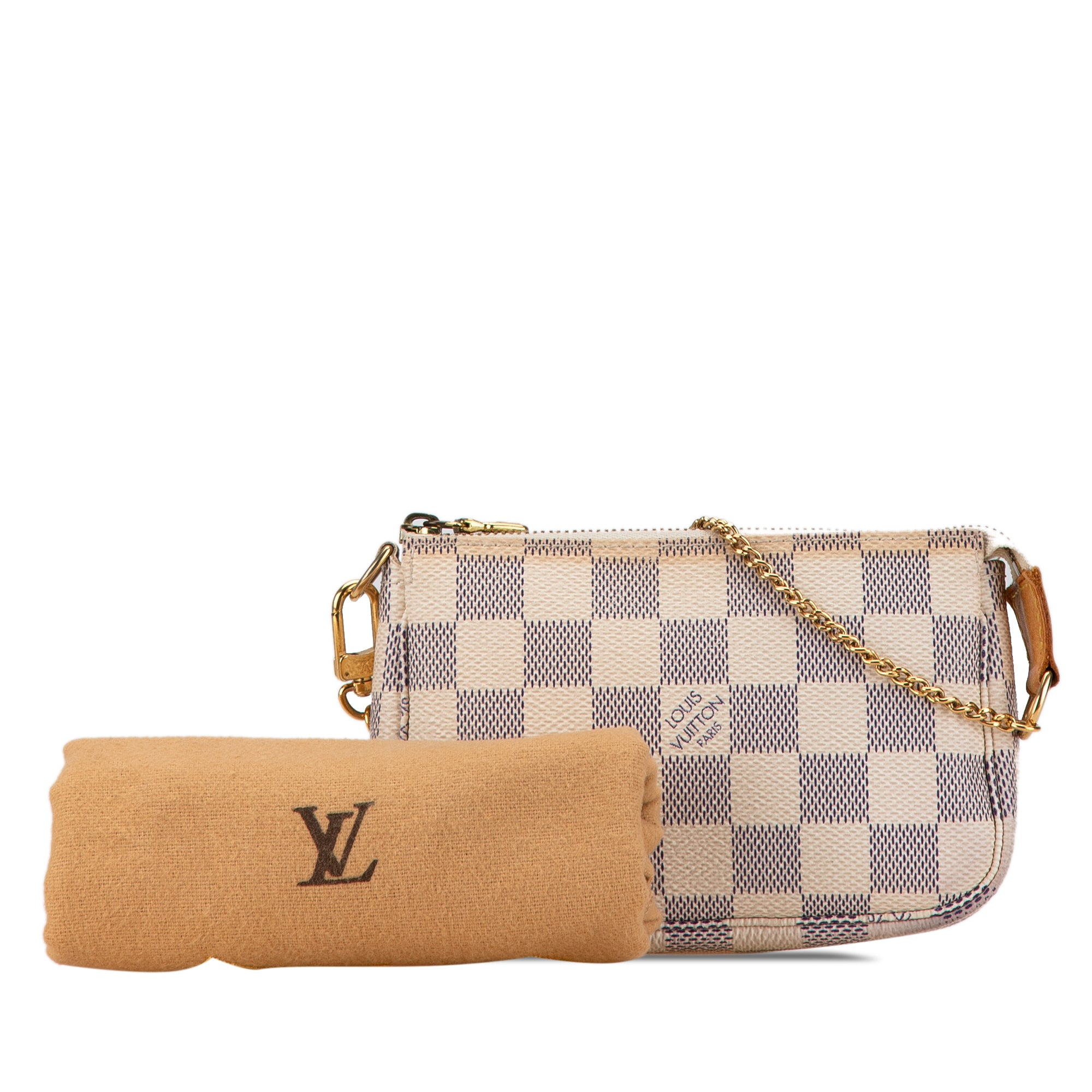 Damier Azur Mini Pochette Accessoires