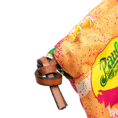 Paulas Ibiza Canvas Bottle Cap Print Drawstring Pouch