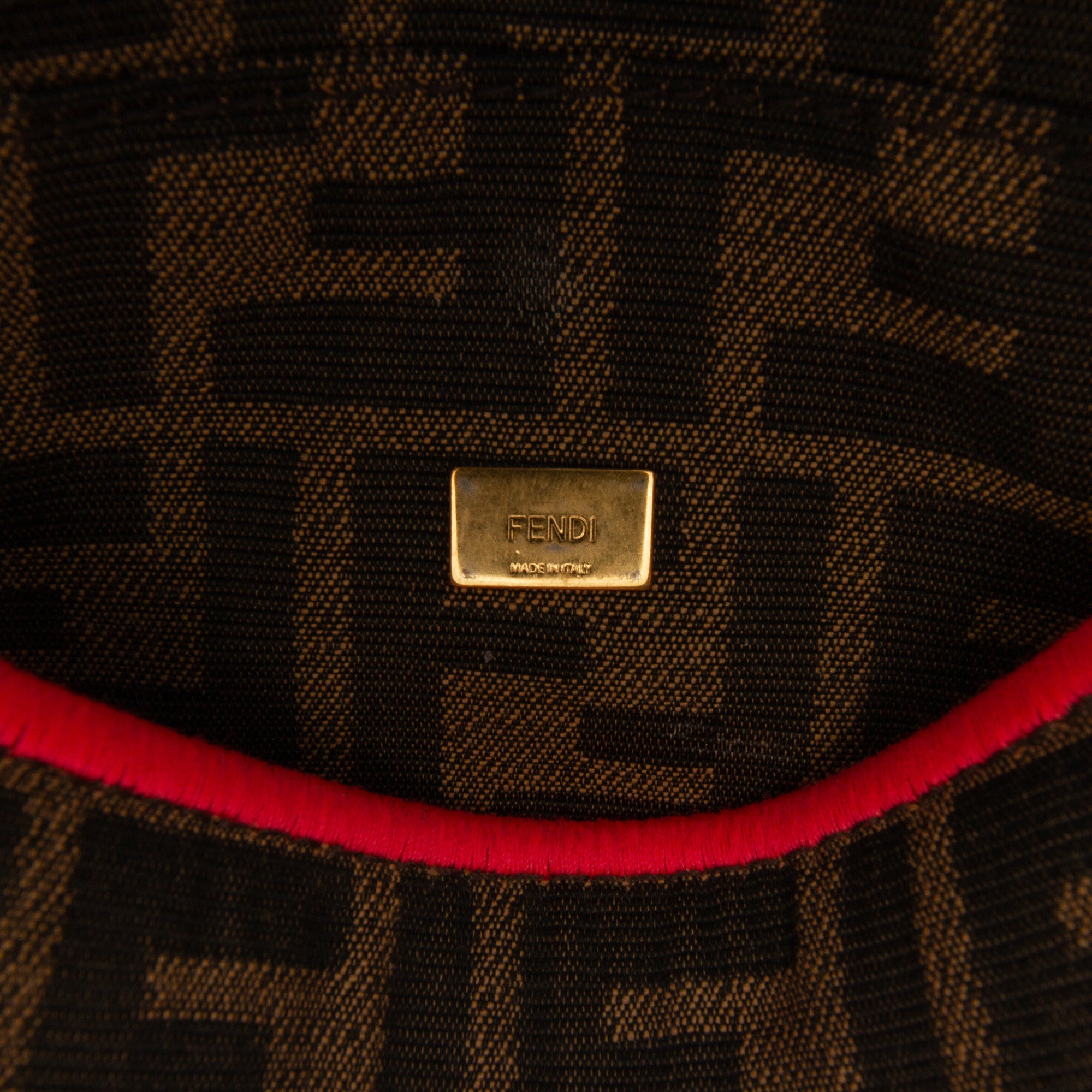 Mini Zucca Canvas 1974 Roma Amor Baguette Crossbody