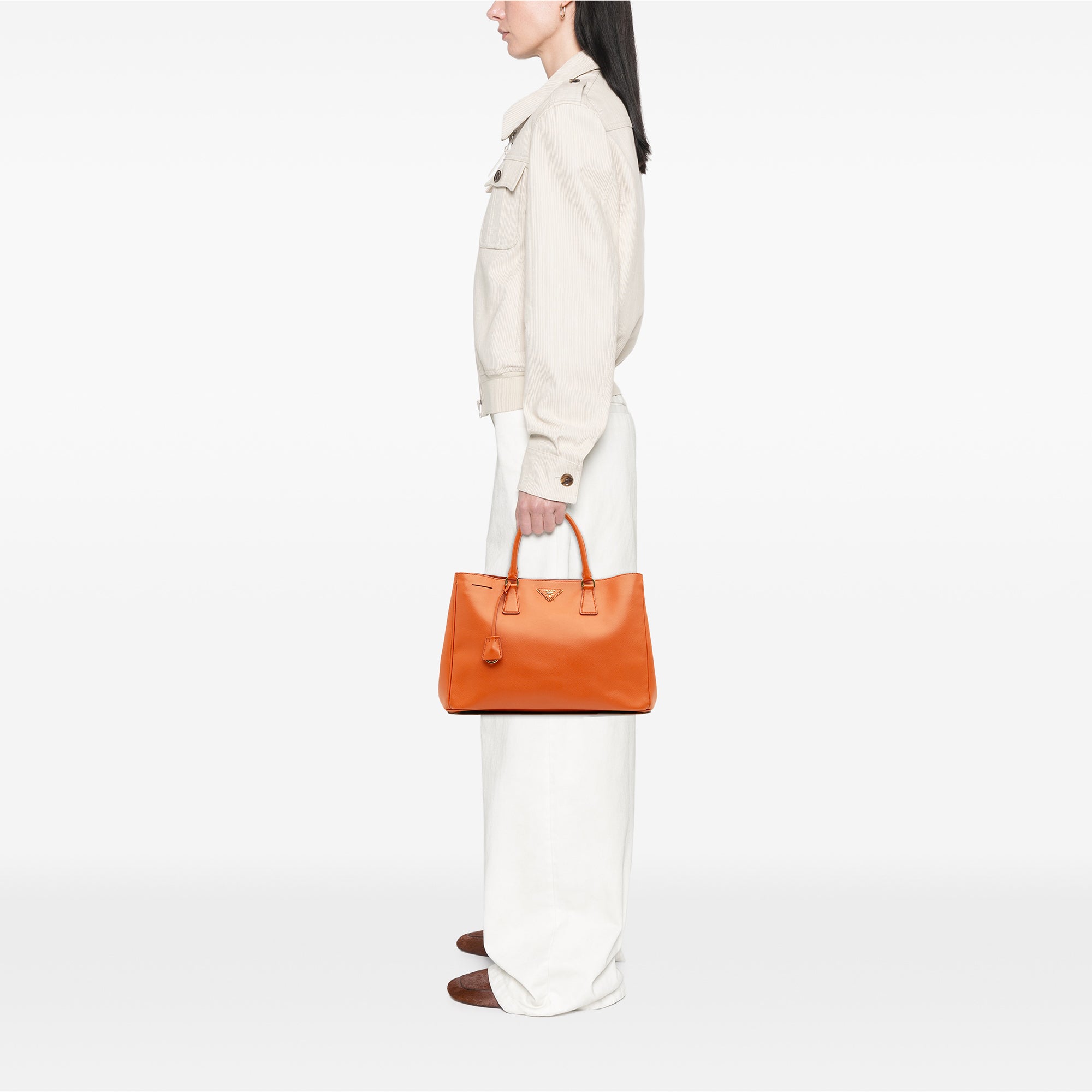 Large Saffiano Lux Galleria Tote