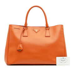 Large Saffiano Lux Galleria Tote