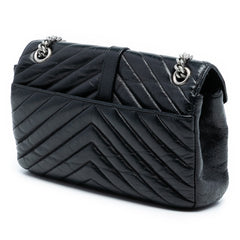 Medium Crinkled Calfskin Punk Chain Bag