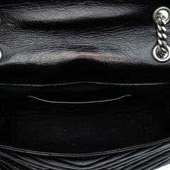 Medium Crinkled Calfskin Punk Chain Bag