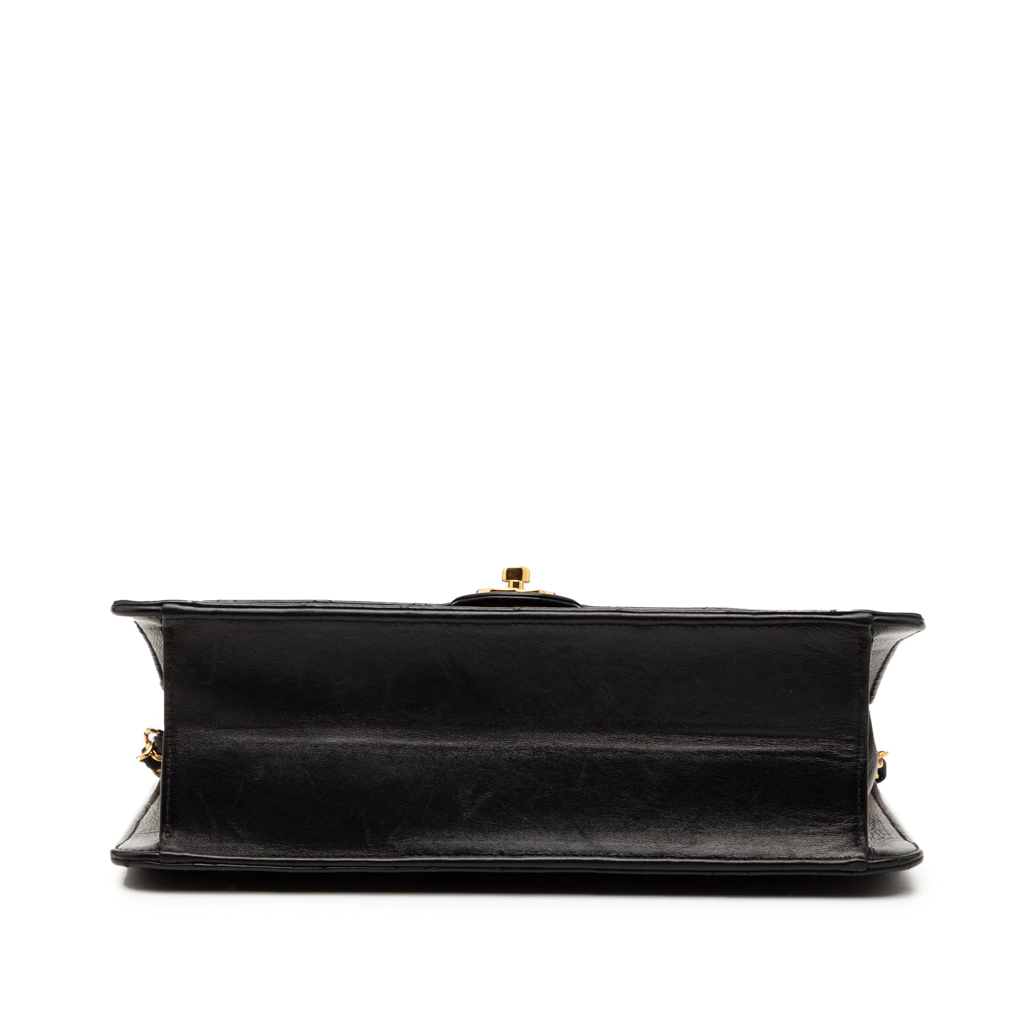 CC Quilted Lambskin Single Flap